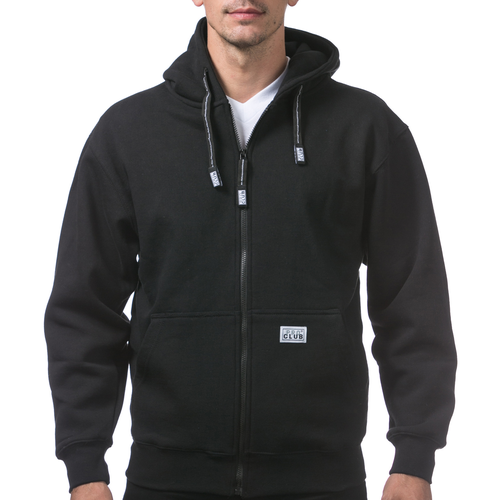 Heavyweight Full Zip Fleece Hoodie