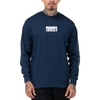 Pro Club Heavy Long Sleeve Embroidered Box Logo T-Shirt  (Plus Size)