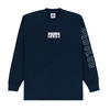 Pro Club Heavy Long Sleeve Embroidered Box Logo T-Shirt  (Plus Size)