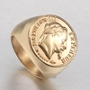 Status Gold Plated Ring