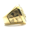 Status Gold Plated Ring