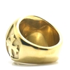 Status Gold Plated Ring