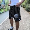 New Era Pin Stripe Mesh Shorts