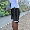 New Era Pin Stripe Mesh Shorts