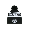 NE KNIT NRL B&W Beanie
