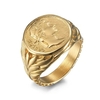 Status Gold Plated Ring