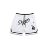 Dodger White Mesh Shorts