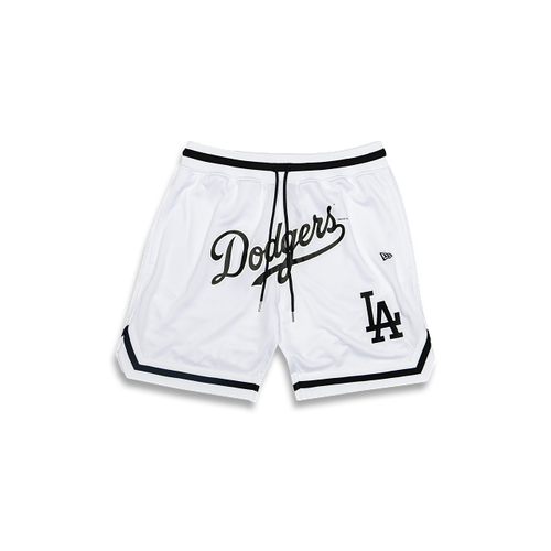 Dodger White Mesh Shorts