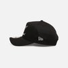New Era 940 A-frame All Black Silver Badge