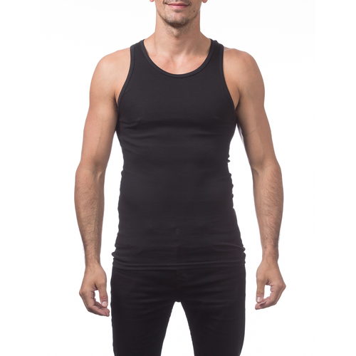 Premium Ringspun Cotton Ribbed A-shirt (Plus Size) 3pc Pack