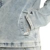 Proclub Heavyweight Denim Zip-Up Jacket