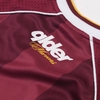 Maroon Mesh Long Sleeve Jersey