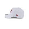 940  Metallic White Scalet Snapback