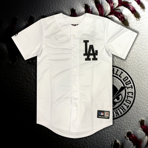 MLB Mono White Baseball Jersey 