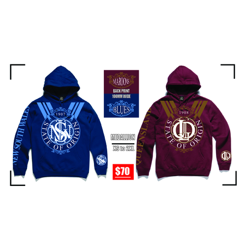 State of Origin MEDALLION HOODY