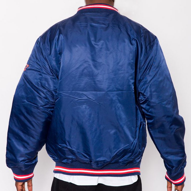 Offense Satin College Jacket - Tops-Jackets : All Out Co. - STARTER