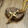 Gold necklace pieces