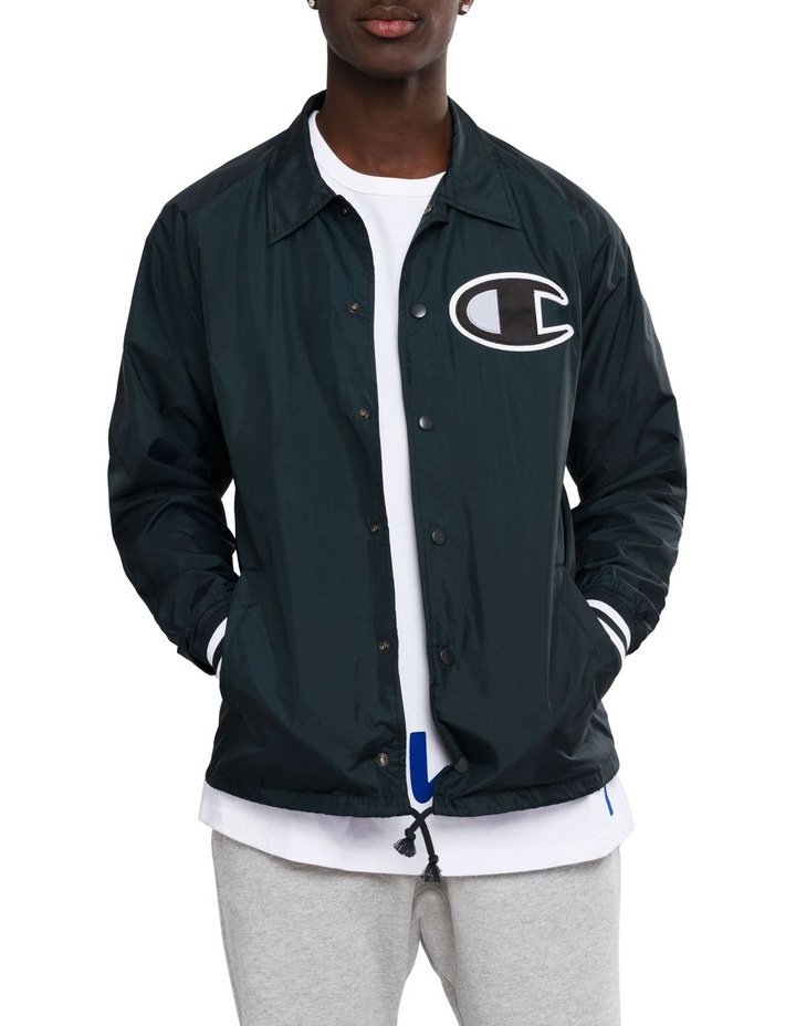 champion satin coaches jacket