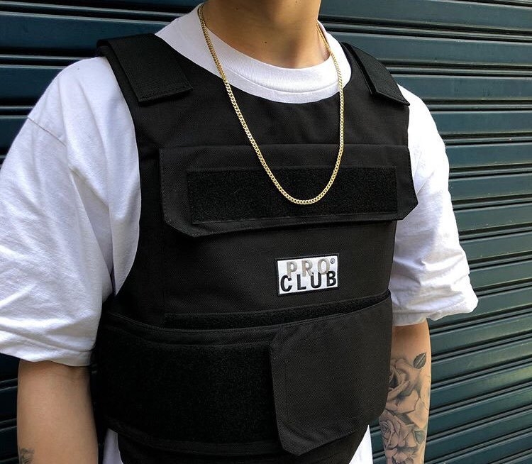 Pro club Plate Carrier Vest - Tops-T-shirts : All Out Co - New