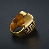 Status Gold Plated Ring