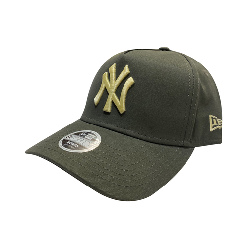 New Era Olive Canvas Strapback