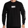 Pro Club Long Sleeve Embroidered Box Logo Tee