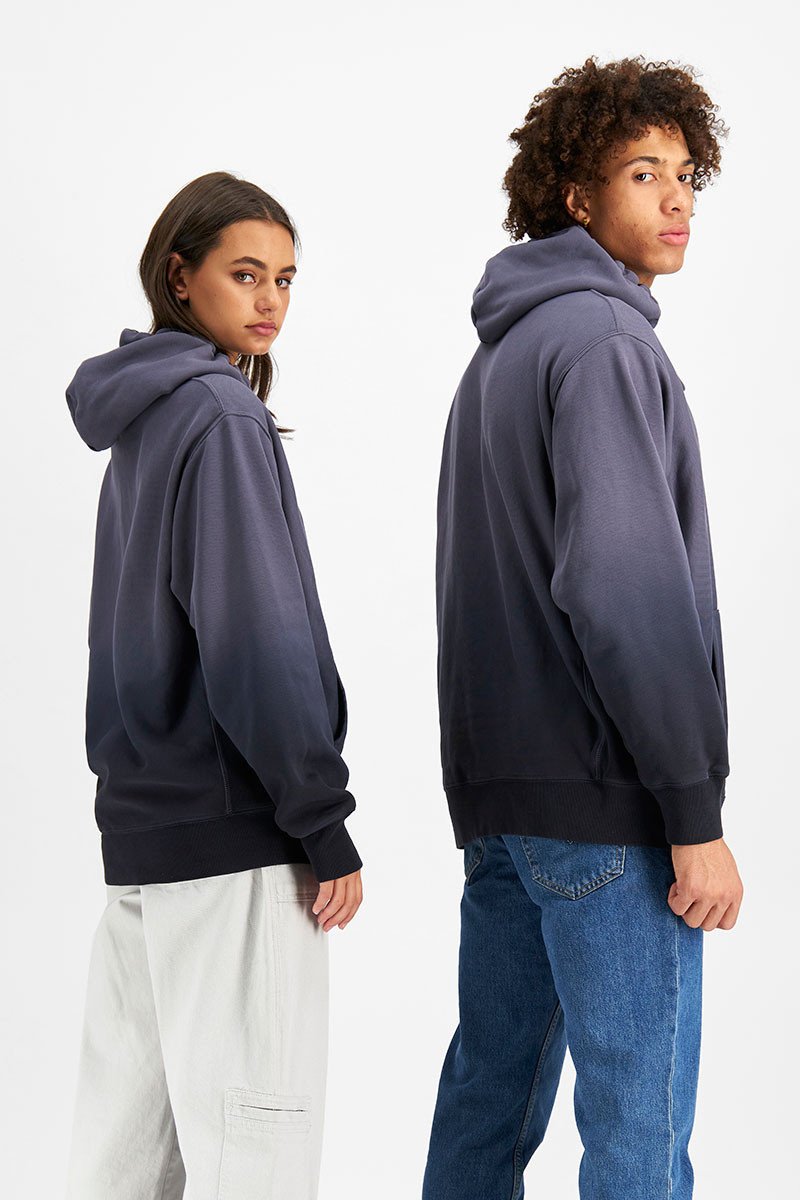 REVERSE WEAVE OMBRE HOODIE - Tops-Sweaters : All Out Co - Champion