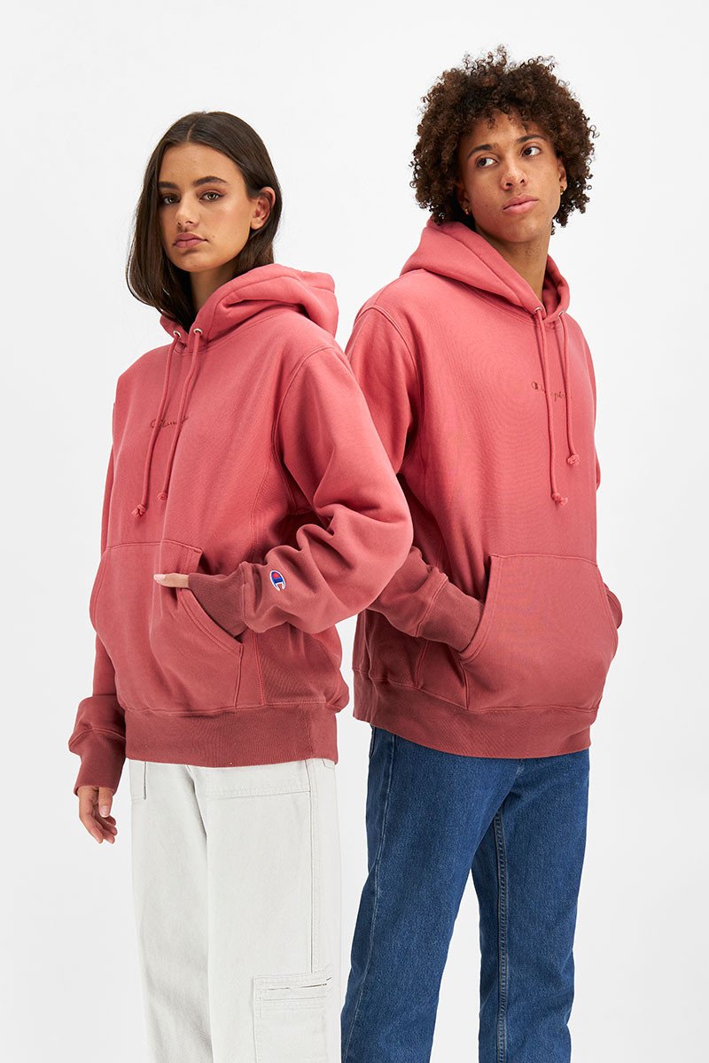 REVERSE WEAVE OMBRE HOODIE - Tops-Sweaters : All Out Co. - Champion