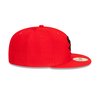 5950 Scarlet Black Fitted Hat