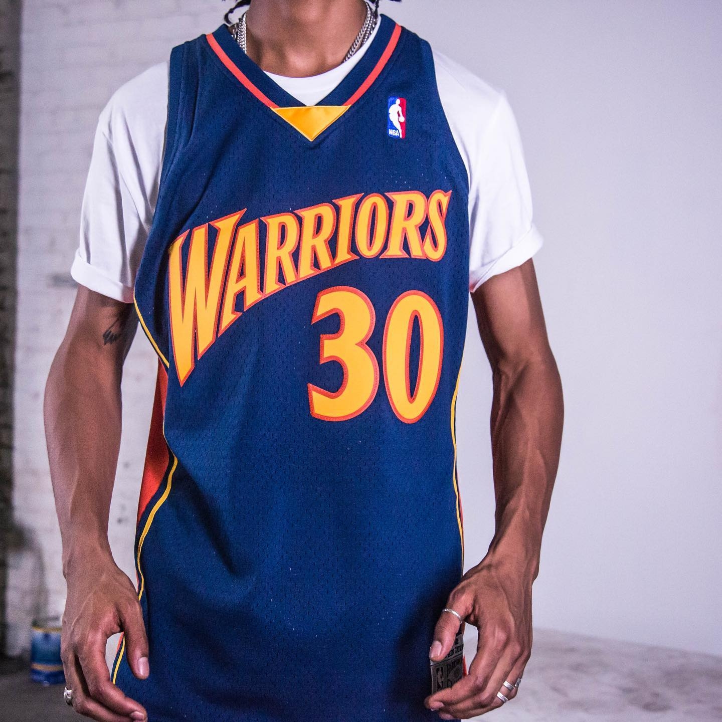 swingman jersey mitchell and ness