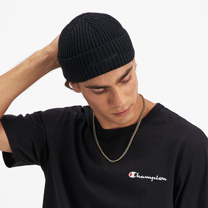 CHAMPION SHORT RIB BEANIE - Headwear 