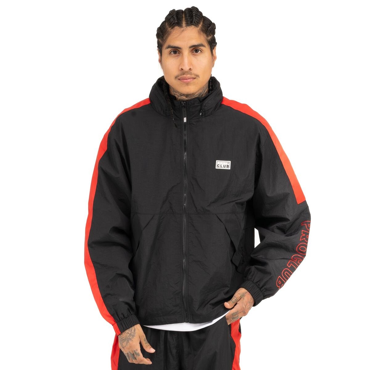 Pro club Full Court Windbreaker Jacket - Tops-Jackets : All Out Co ...