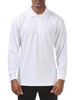 Long Sleeve Pique Polo Shirt