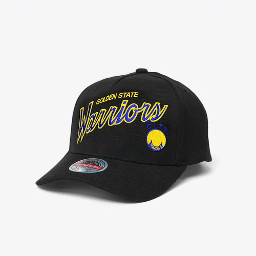 Script logo snapback